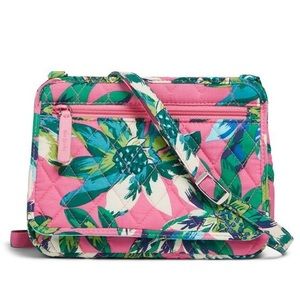 Vera Bradley Petite Crossbody-Tropical Paradise